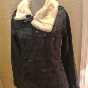 Burton Plaid Ski Winter Jacket - Size 5